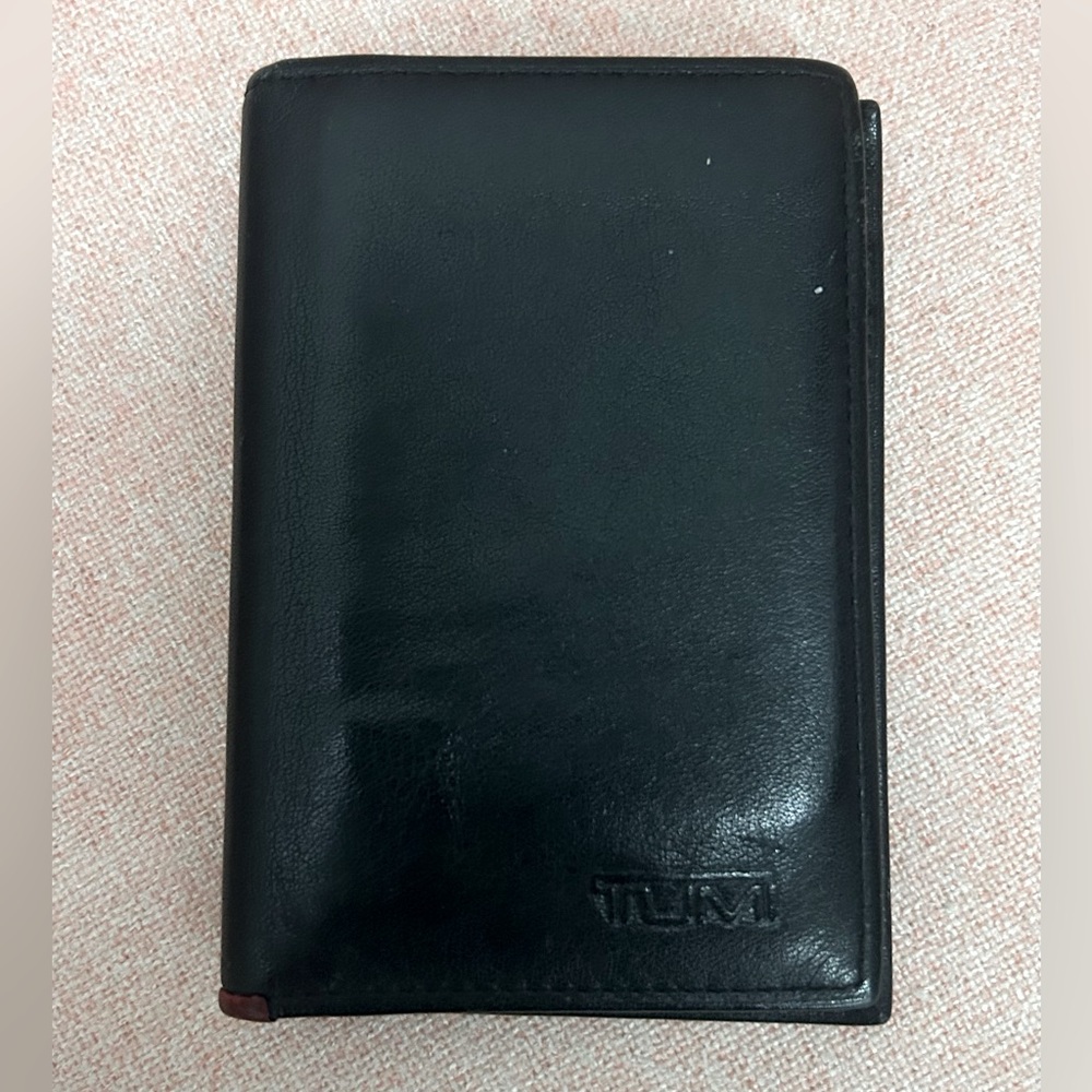 Tumi Black Leather Wallet
